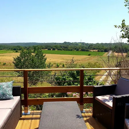 Suite privée près d'Uzès Pougnadoresse Exterior foto